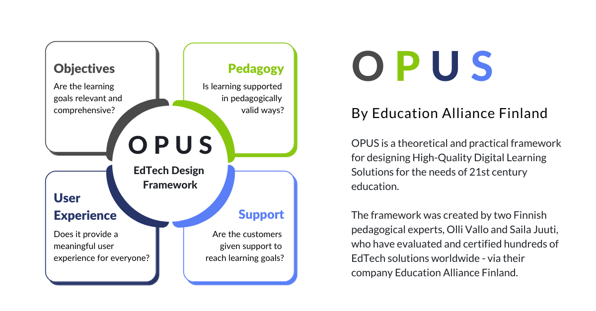 OPUS EdTech Design Framework EAF