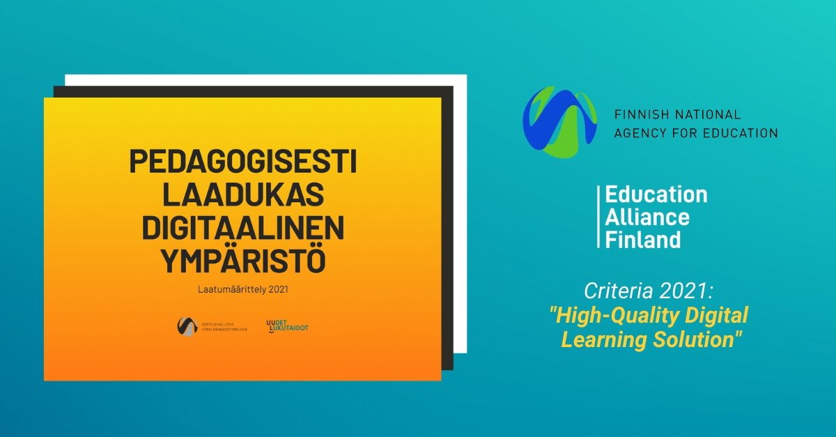 Finnish National Agency for Education and EAF Collaborating