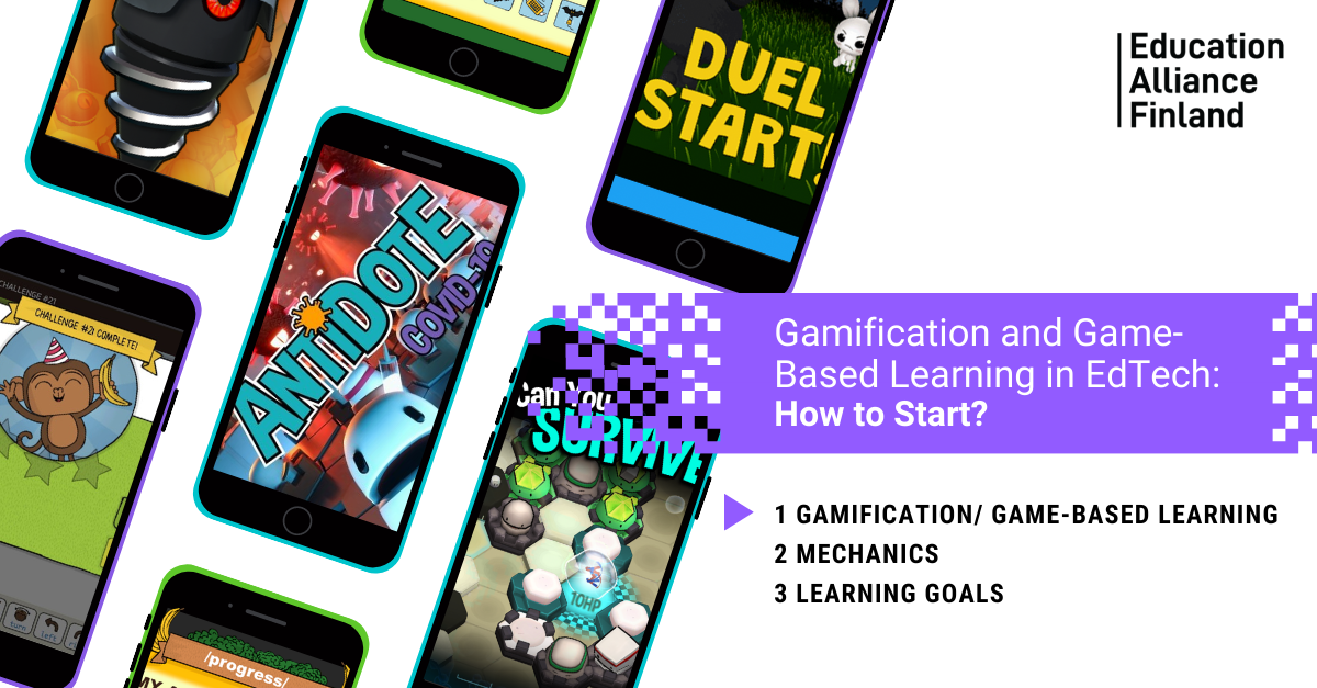 Gamification game-based learning in EdTech Products