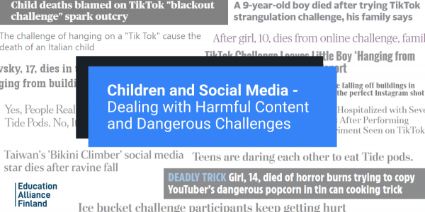 Children and Social Media - Dealing with Harmful Content and Dangerous Challenges
