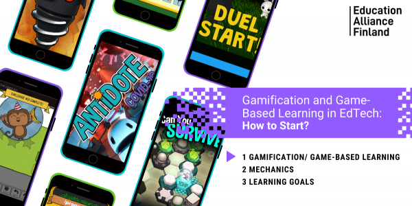 Gamification game-based learning in EdTech Products