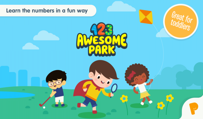 123 Awesome Park has an engaging story that takes the child through the whole game. All the activities are linked to the story.