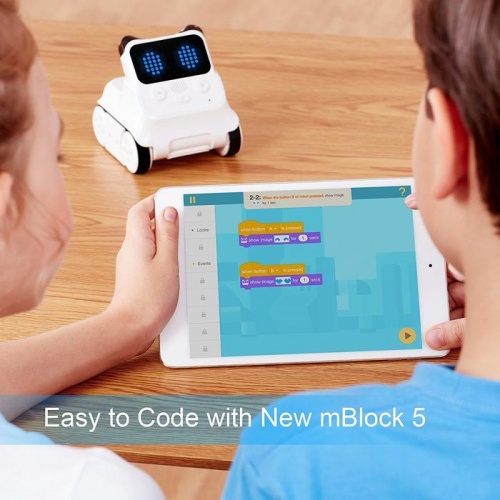 Cutting-edge technological features, such as IoT and Machine Learning features. mBlock 5 works as an ideal supplement to the mBlock app.
