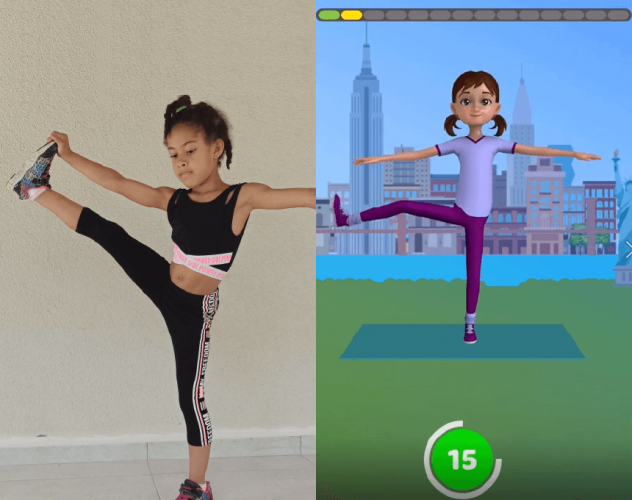 App offers ideas and support for physical exercise.