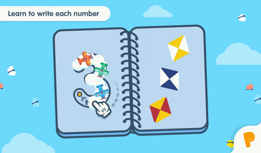 The product provides multiple ways to practice the connection between the number sign and the amount.