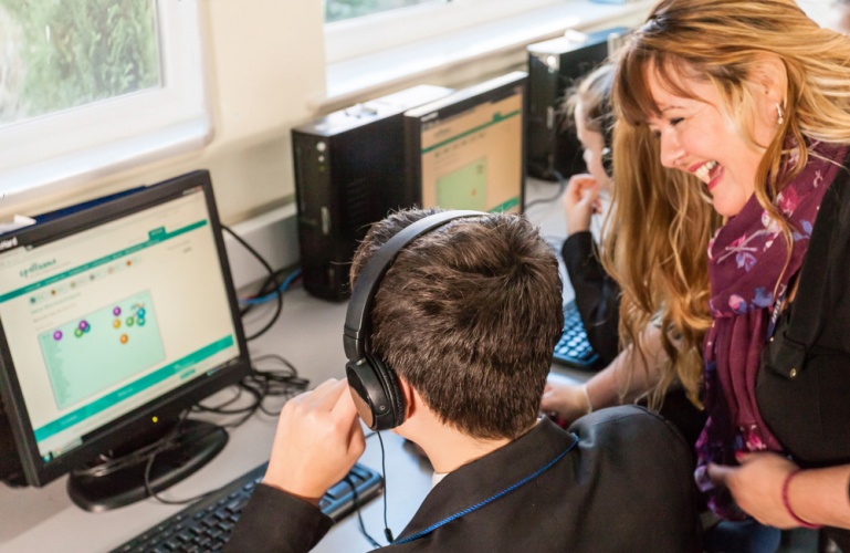 Spellzone offers a multimodal, gamified approach to learning.