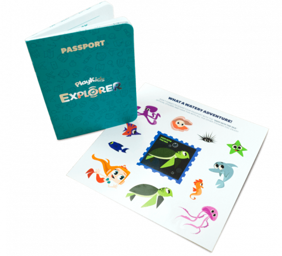 The child can write down their experiences and explorations to their own Passport.
