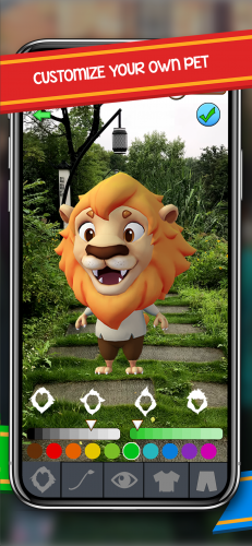 The app has broad customization options to make the game feel personal.