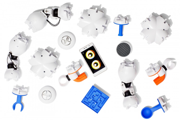 Fable comes with multiple high quality sensors and servo motors.
