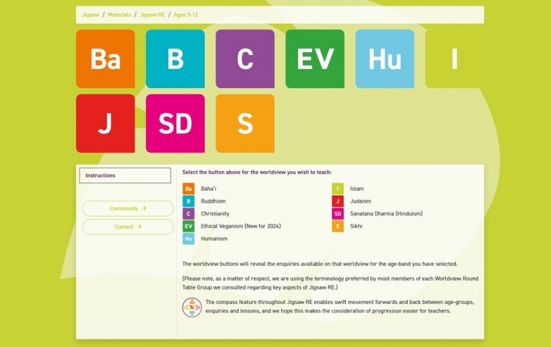 Jigsaw PSHE and RE