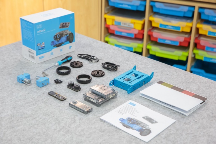 mBot2 is easy-to-assemble, educational robot.