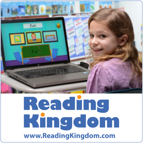 Reading Kingdom offers a personalized learning experience for both schools and homes.