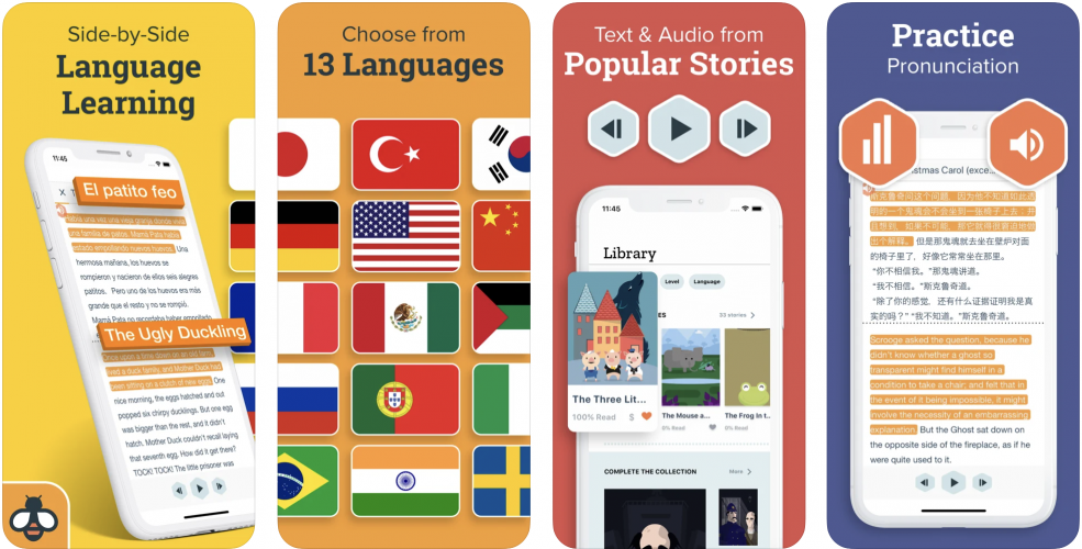 Language-learning app Beelinguapp focuses on songs and stories - Rest of  World